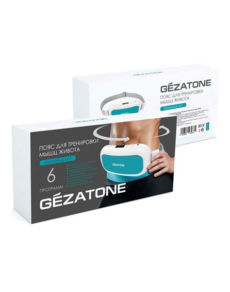 Пояс миостимулятор Abdominal M11, Gezatone от Gezatone купить по цене 3 ...