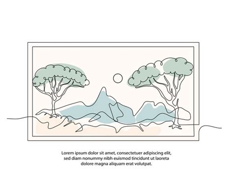 Nature Line Art Images Free Download On Freepik