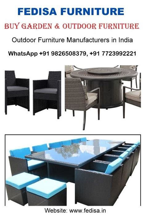 Outdoor Furniture Manufacturers In India With Prices