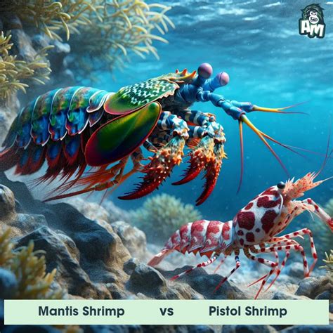 Mantis Shrimp vs Pistol Shrimp: See Who Wins | Animal Matchup