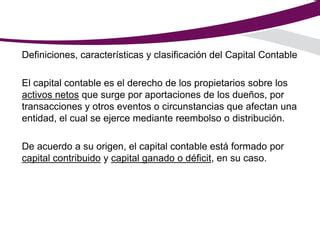 Nif C Capital Contable Ppt