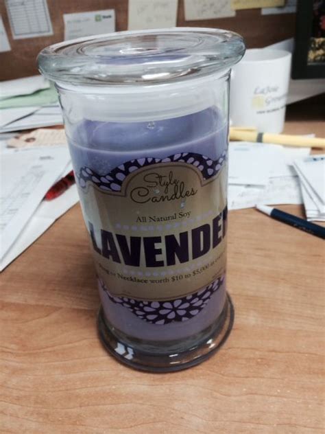 Our Delicious Lavender Scented Candle Lavender Scented Candle Scented