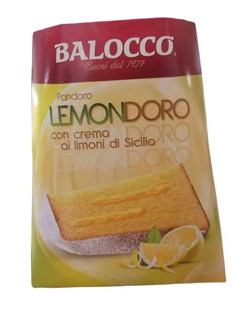 Balocco Lemondoro W Oska Babka Z Nadzieniem Cytrynowym G