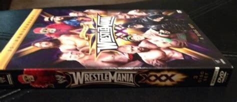 Exclusive Photos Of Wwes Wrestlemania Dvd Before It Hits Stores