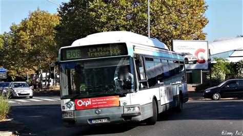 Bus 308 RATP Renault Irisbus Agora GNV 3 Partie 2 YouTube