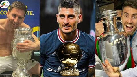 Ballon Dor 2021 Marco Verratti Tranche Entre Lionel Messi Et