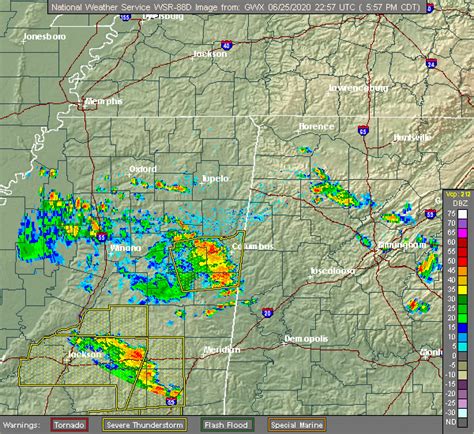 Interactive Hail Maps - Hail Map for Columbus, MS