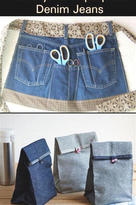 20 Creative Ideas For Repurposing Your Old Denim Jeans Upcycle Jeans Old Jeans Jeans Diy