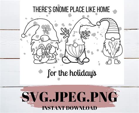 Christmas Gnome SVG Gnome SVG Gnome Christmas SVG Christmas - Etsy