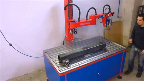 NEW RADIAL ARM DRILLING and TAPPING MACHINE DRILLTRONIC manual version ...