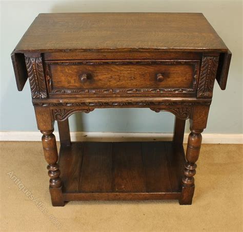 Antique Oak Side Table Antiques Atlas