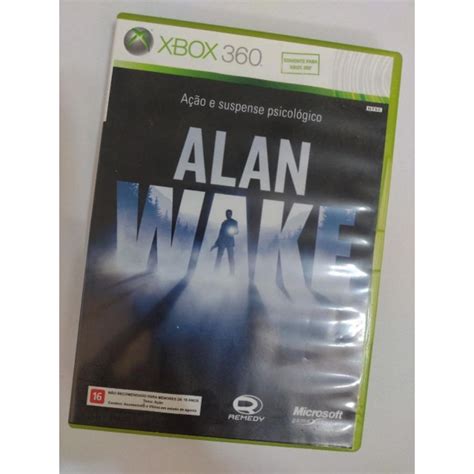 Alan Wake Xbox360 Original Mídia Física Shopee Brasil