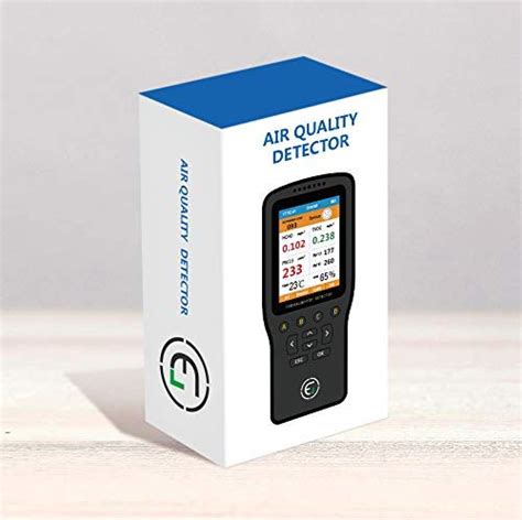 Air Quality Pollution Monitor Formaldehyde Detector Temperature