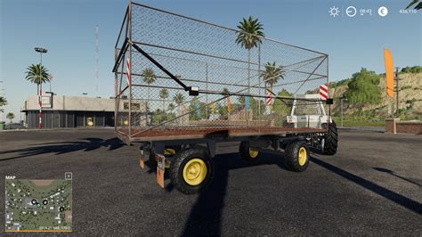 HW 80 Ballenanhänger v1 0 FS19 Landwirtschafts Simulator 25 Mods