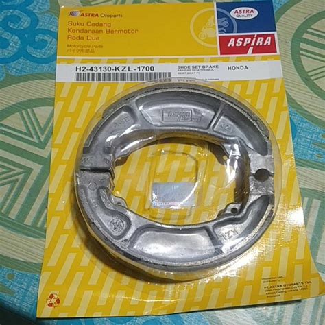 Jual ASPIRA Kampas Rem Belakang Honda Beat Vario Scoopy Spacy Genio