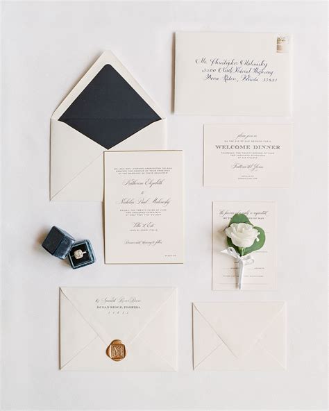 Gorgeous Wedding Invitations With Wax Seals Martha Stewart Weddings