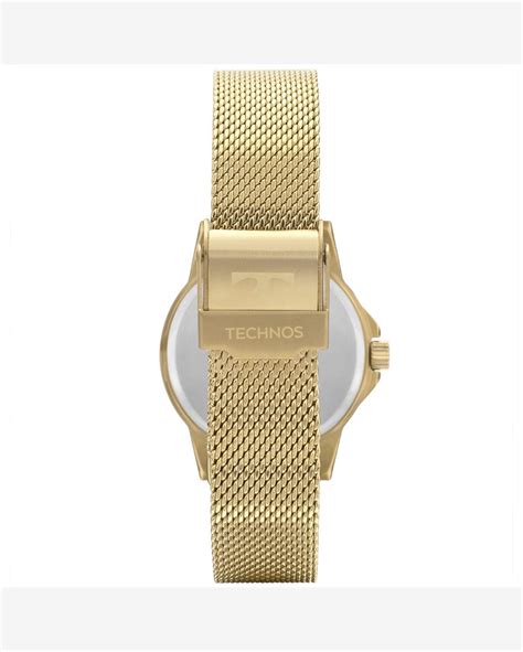 Riachuelo Relógio Technos Feminino Boutique Dourado 2035MVE 1K