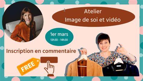 Atelier Image de soi et vidéo Voxpreneur le programme dédié aux