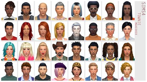 Townie Makeover The Sims Worlds Curseforge