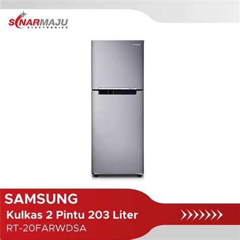 Jual Kulkas 2 Pintu Samsung 203 L Refrigerator RT 20FARWDSA