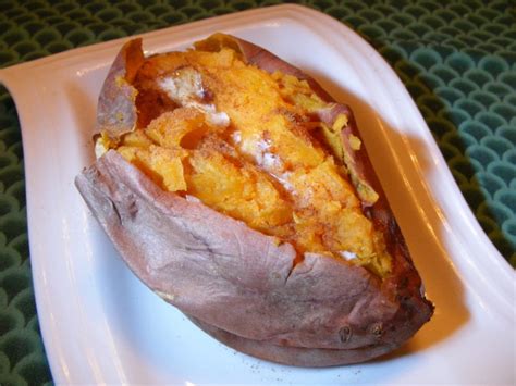 Baked Sweet Potatoes With Cinnamon Butter Recipe Genius Kitchen