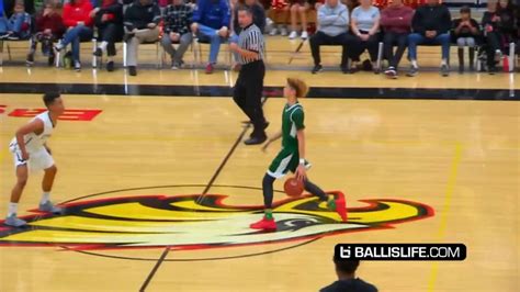 LAMELO BALL GETS DESTROYED AT HALF COURT BLOCKED YouTube