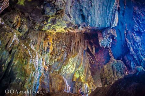 Vang Vieng Caves and Umbrellas, People & Abstract Photos, Laos - OOAworld