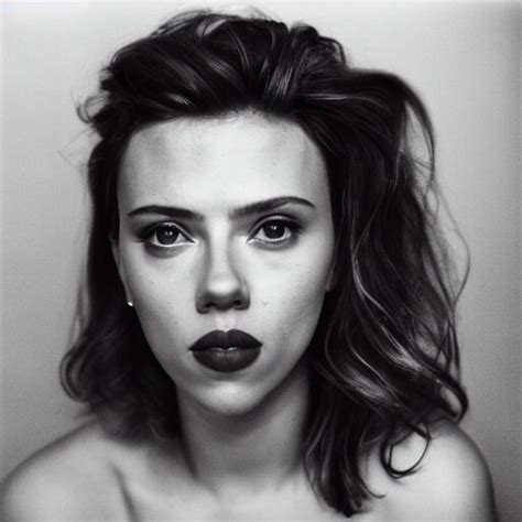 Lexica Photo Of Scarlett Johansson By Diane Arbus Black And White