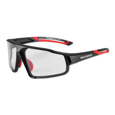 RockBros® 10135 Photochromic Sports Glasses | Black - Solomons Cycles