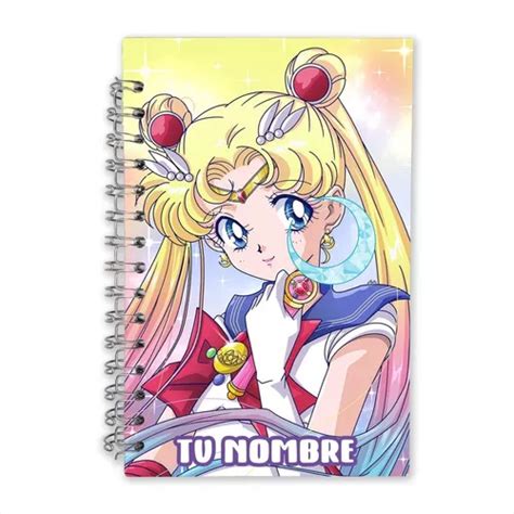 Libreta Sailor Moon Bullet Journal Personalizada Meses Sin Inter S