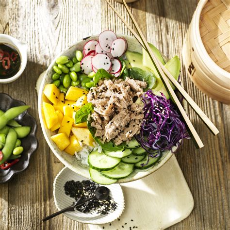 Vegane Poke Bowl Mit Thun Visch I Garden Gourmet