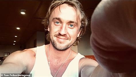 Harry Potter S Tom Felton Sends Fans Into Meltdown As He Poses