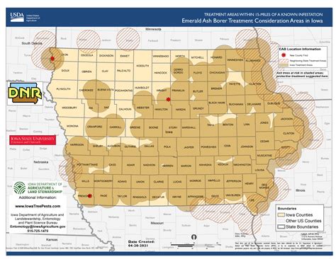 Emerald Ash Borer Discovered In More Iowa Counties Iowa Department