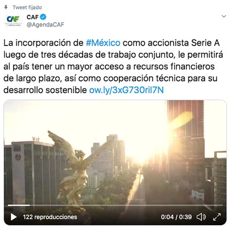 M Xico Se Convirti En Miembro Pleno Del Caf Banco De Desarrollo De Am Rica Latina Infobae