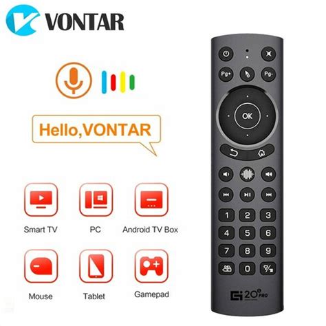 Пульт дистанционного управления для ТВ-приставки Android TV BOX H96 Max ...