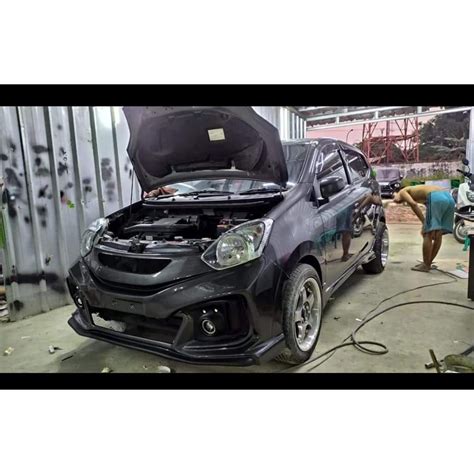 Jual BODYKIT TOYOTA AGYA CUSTOM GK5ONGKOS KIRIMNYA MURAHH BOSSKU BODKIT