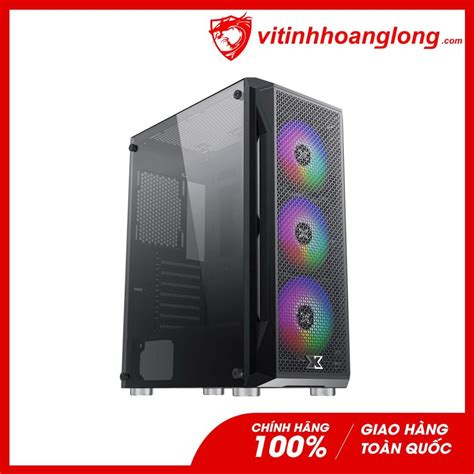 Vỏ case máy tính XIGMATEK GAMING X 3F EN49899 ATX đen Vi Tính Hoàng