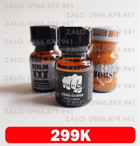 Combo 3 chai popper 10ml cực mạnh mẽ cho việc làm tình Thiên popper