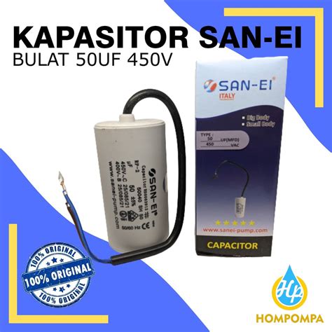 Jual Kapasitor Capasitor Uf Mikro V San Ei Kondensor Kabel Bulat