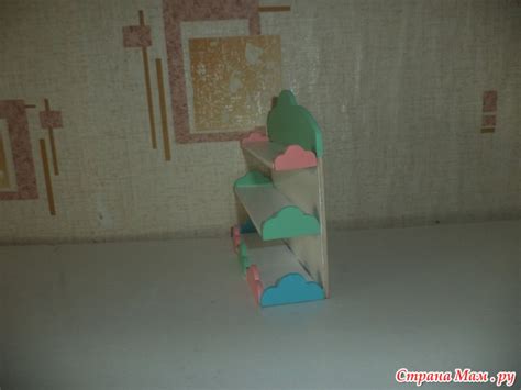 Как сделать шкафчик для игрушек для кукол. Поделка из фанеры. - Игрушки ...