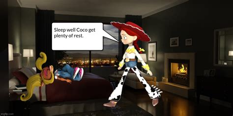 Jessie Puts Coco To Sleep By Mattthebat7 On Deviantart