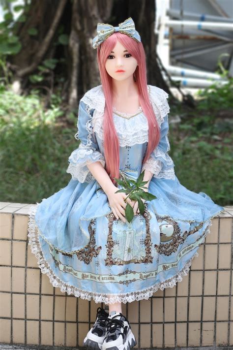 Beautiful Japanese Love Doll Cm Tall Sex Doll With Purple Hair