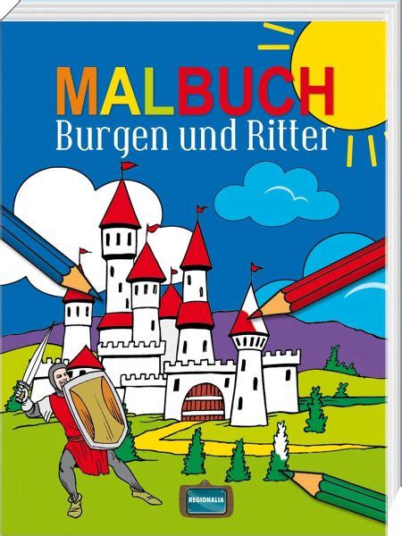 Malbuch Burgen und Ritter bei bücher de bestellen