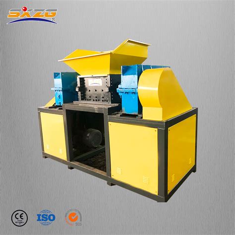 C Double Shaft Homemade Household Plastic Shredder Machine Price And