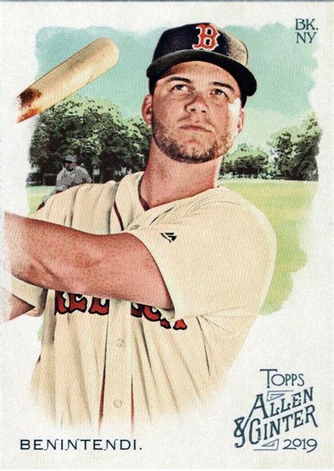 2019 Topps Allen And Ginter 96 Andrew Benintendi Boston Red Sox EBay