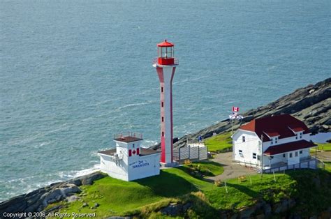 Cape Forchu Lighthouse, Yarmouth, Nova Scotia, Canada