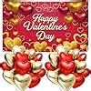 Amazon KatchOn Happy Valentines Day Banner Pack Of 31 Red And