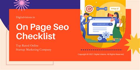 Complete On Page Seo Checklist 2021 Digitalvisions Medium