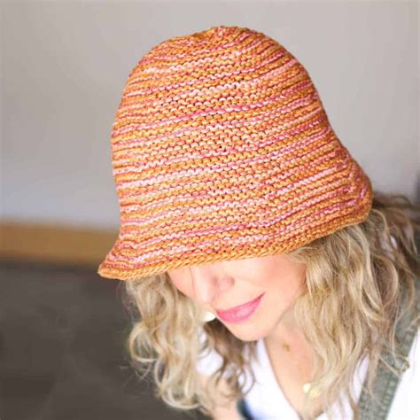 Free Easy Bucket Hat Knitting Pattern