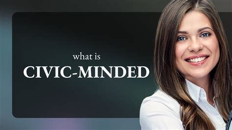 Understanding Civic Minded A Guide For English Learners YouTube